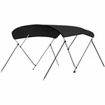 Serenelife SLBTW84G Waterproof Boat Bimini Top Cover 79-84" 3 Bow. Fixed Price $154.99.