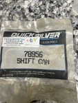 New Nos Mercury Mercruiser Quicksilver Shift Cam Oem # 78956. Fixed Price $6.99.
