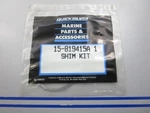 New Oem 15-819415A1 Mercury Quicksilver Shim Kit 0810. Fixed Price $10.00.