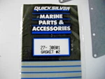 Mercury Marine Quicksilver 27-30801 Outboard Exhaust Relief Gasket Each. Fixed Price $17.99.