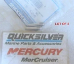 E97 Mercury Quicksilver 10-45590 Screw Lot Of 2 Oem New Factory Boat Parts. Fixed Price $9.11.