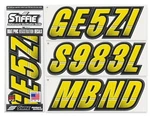 Stiffie Techtron TT94-SS Sea-doo Spark Registration Numbers Decals Yellow Crush. Fixed Price $27.95.