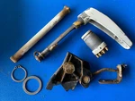 Evinrude Johnson Omc Oem Shift Lever 386114 & 323657 Linkage Hardware. Fixed Price $39.65.