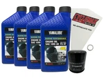 Cyclemax Yamalube 10W30 Marine Oil Change Kit Fits 2014-2024 Yamaha F115B Engine. Fixed Price $64.04.