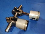 Crankshaft 8978T2 Piston 9104A3 Rod 8835A4 For 9533T39 25HP Mariner Mercury. Fixed Price $199.00.