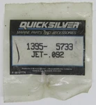 New Quicksilver Mercury Marine Boat Oem .092 Jet Part No. 1395-5733. Fixed Price $5.99.