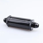Black Aluminum AN6 Inlet Fuel Filter With 150 Micron Bronze Insert Element -6. Fixed Price $48.99.