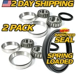 (2 Kits) Fork Caster Rebuild Fits Scag 48668 & 481025 Bearings Seals. Fixed Price $27.99.