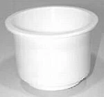 T-h Marine LCH-1W-DP Cup Holder, 3-1/8" White. Fixed Price $18.87.