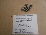 306049 Omc Johnson 1973 65HP 65ESL73R Outboard Coil Screws (4) T83. Fixed Price $9.99.