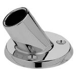 Seachoice 37801 60 Deg Round Base FITING-7/8-CHROME Plated Zamak Rail. Fixed Price $13.77.