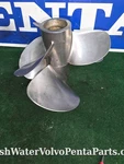 Volvo Penta C4 Stainless Steel Propellers Nibral / Bronze Hubs 3587872 3587866. Fixed Price $1250.00.