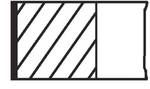 Mahle Piston Ring Kit For Volvo B 80 Nl 12/320 12/330 12/360 270603. Fixed Price $34.27.