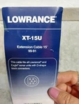 Lowrance Boat Extension Cable 032-0343-02 XT-15U M-0030 Ft. Fixed Price $41.00.