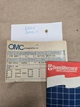 Omc Oem Johnson / Evinrude Orifice, Count, Part # 327745. Fixed Price $10.25.