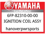 Yamaha Oem Part 6FP-82310-00-00 Ignition Coil Assy. Fixed Price $128.00.