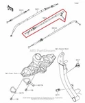 New Oem Kawasaki Versys 1000 Throttle Cable Opening 2015 2016 2017. Fixed Price $54.95.
