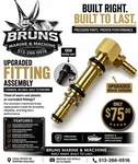 Oil Reservoir Fitting Replaces Mercury 22-861150T02. Fixed Price $75.00.