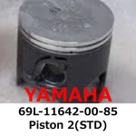 New Yamaha Genuine Piston 2(STD) 69L-11642-00-85 Direct From Japan. Fixed Price $133.99.