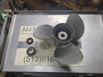 13 3/4 X Omc Stainless Prop 392261 Evinrude Johnson Spline V4 90 115 Hp. Fixed Price $149.99.