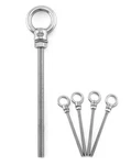 Qwork Threaded Eyebolts, 5 Pack 1/4" X Long Stainless Steel Marine Grade Shou. Fixed Price $11.64.