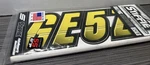 Stiffie Techtron TT92-SS Sea-doo Spark Registration Numbers Decals Orange Cr Bk. Fixed Price $24.99.