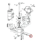 Trim Plug Evinrude Johnson Brp - Pc 335138. Fixed Price $173.36.