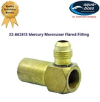 22-862813 Mercury Mercruiser Flared Fitting. Fixed Price $15.85.