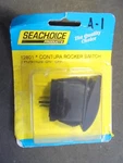 Seachoice 12801 Non-illuminated Blk Contura Rocker Switch Spst On/off 20A. Fixed Price $7.49.