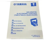 Yamaha 6X9 Digital Electronic Control ( Twin, Triple, And Quad Engine ) Manual. Fixed Price $62.95.