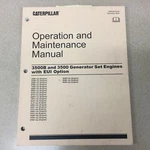 Caterpillar 3500B Operation Maintenance Manual Engine Generator Genset. Fixed Price $17.49.