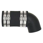 Exhaust Elbow Barr 80 Degree 3" I.d. W/ Hose Kit Cast Iron. Fixed Price $54.30.