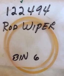 New Johnson/evinrude/omc Oem Back-up Ring 0122494 #122494, Pk Of. Fixed Price $12.99.