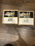 Napa Gold 1774 Engine Oil Lube Filter Replaces New Holland 1879134 Cat 3I1203. Fixed Price $22.99.