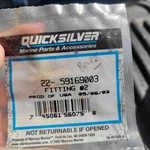 New Mercury Quicksilver 22-59169003 Fitting Oem Nos. Fixed Price $10.00.