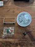 Boat Speedometer Gauge Medallion 80 Mph White SS-126-35W 1/4 5/8 Read. Fixed Price $65.00.