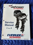 1995 Johnson Outboard Evinrude 2HP-8HP Service Manual. Fixed Price $14.95.