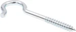 Prime-line 9068872 Screw Hook, Lag Thread, 3/8 X 4-7/8 In, Zinc. Fixed Price $18.41.