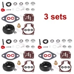 3X Carburetor Rebuild Repair Kit W/ Float For Sierra 18-7042 18-7210 Glm 77290. Fixed Price $16.57.