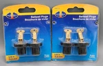 Lot Of Packs 4 Invincible Marine Baitwell Plugs Brass Edition 3039-0112 5/8". Fixed Price $19.99.