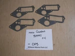 Omc Johnson Evinrude Gasket (4) 0309741 Nos CA3. Fixed Price $13.99.